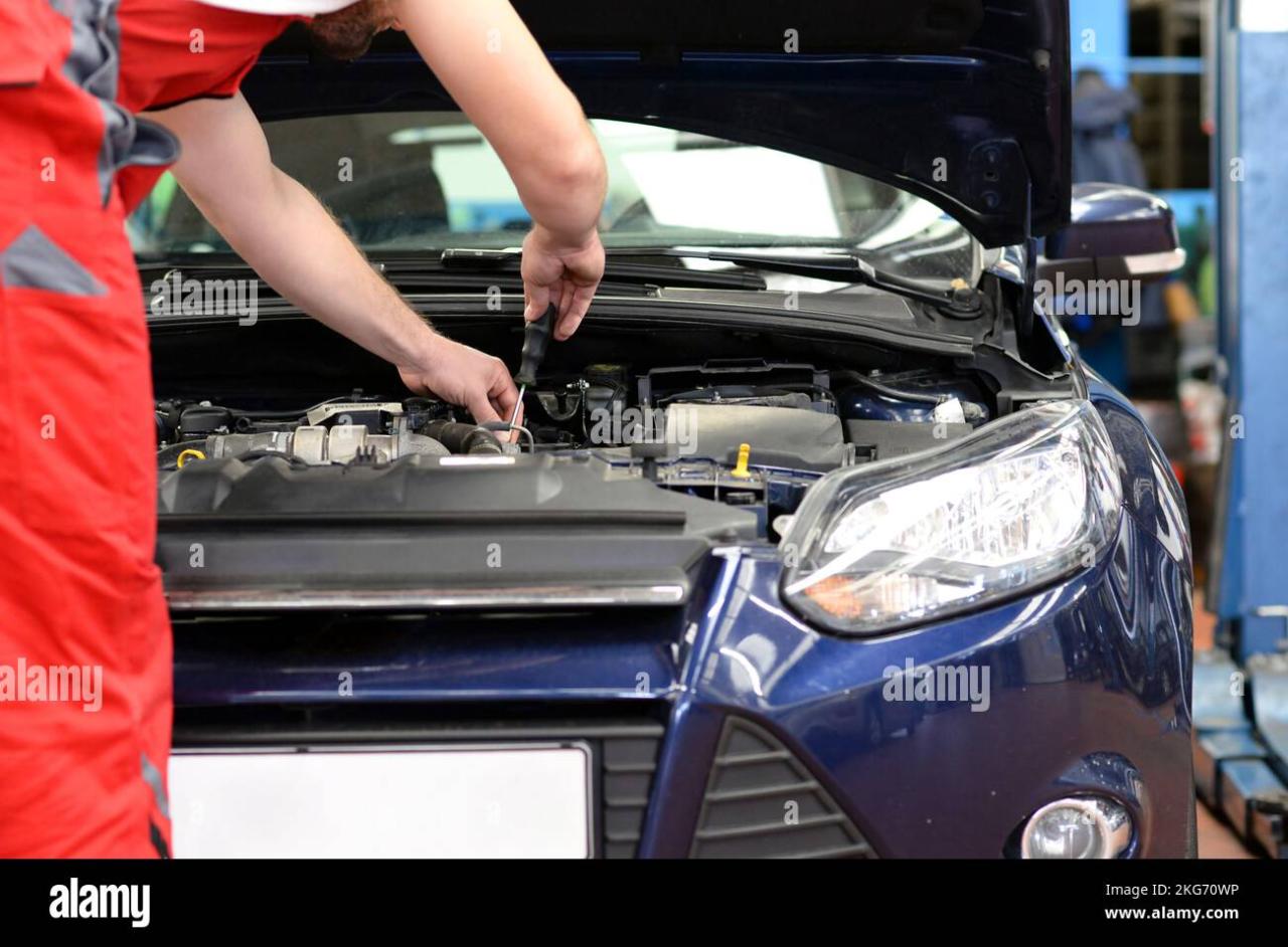 mechanic in a workshop checks and inspects a vehicle for defects Stock ... How To Spot A Reliable Vehicle Mechanic