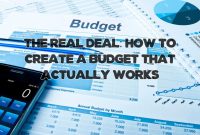 How To Create A Budget That Actually Works Effectively How To Create A Budget That Actually Works Effectively